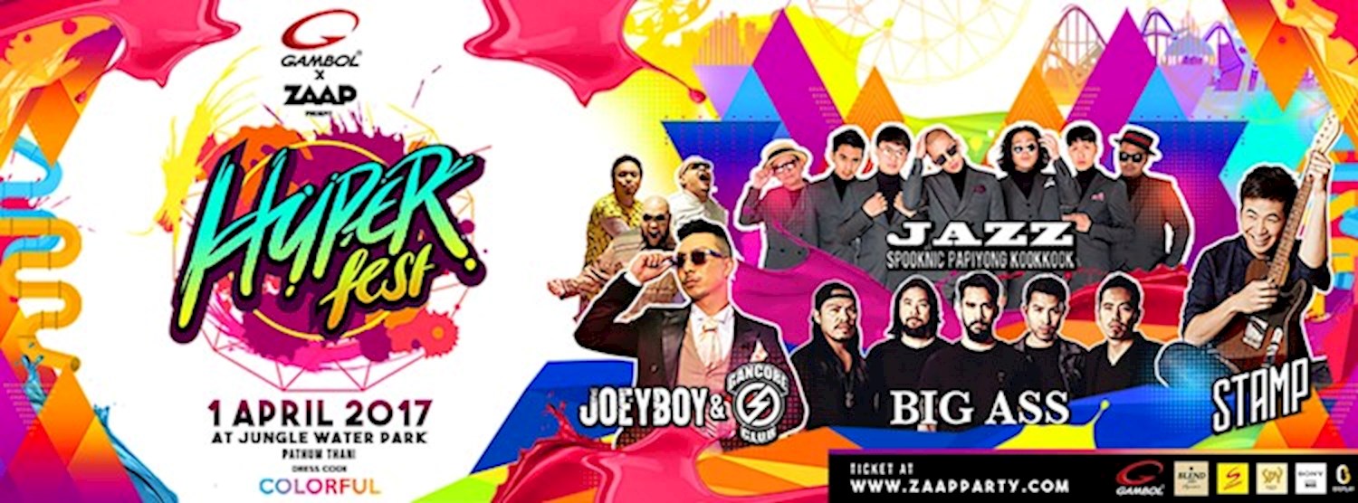 Gambol x ZAAP HYPER FEST Zipevent