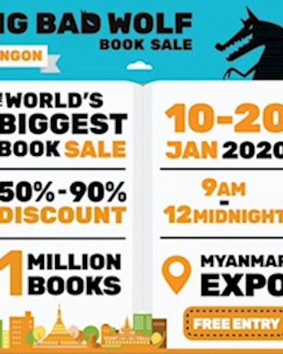 Big Bad Wolf Book Sale Yangon 2020 Zipevent