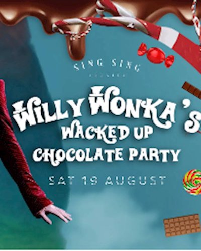 Willy Wonka's wacked up Chocolate Party at Sing Sing Theater Zipevent