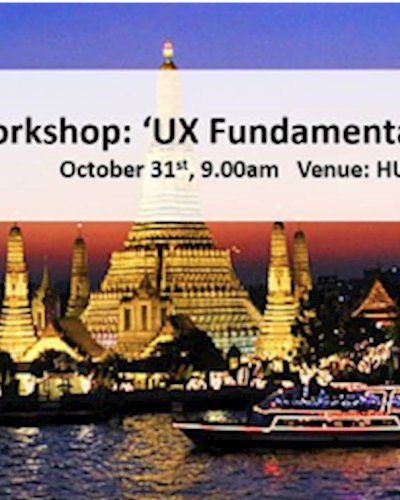 Growth Hacking Thailand Workshop: UX Fundamentals for Startups Zipevent