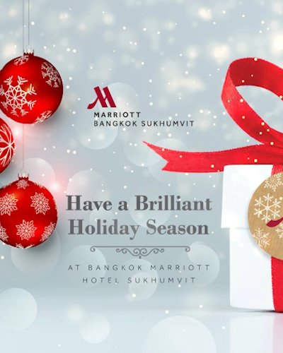 Christmas at Marriott Sukhumvit 57 Zipevent