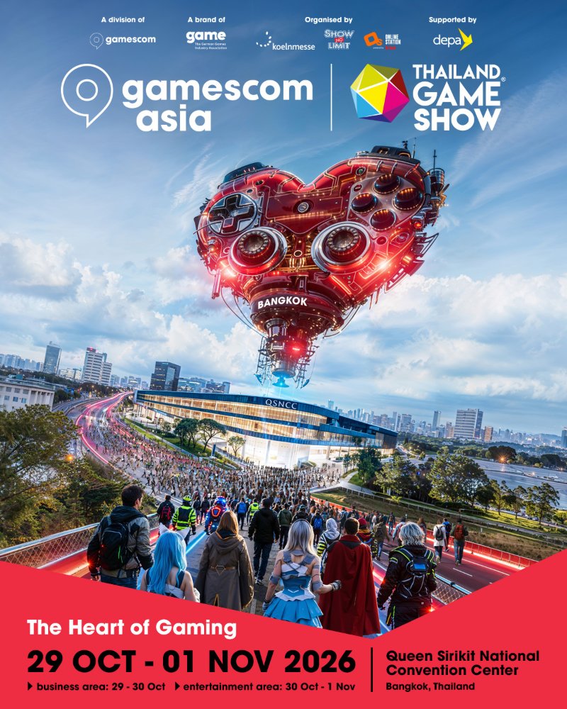 gamescom asia x Thailand Game Show Zipevent