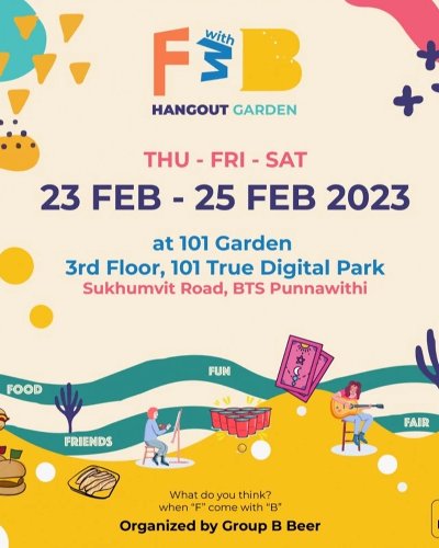 F with B Hangout Garden Zipevent
