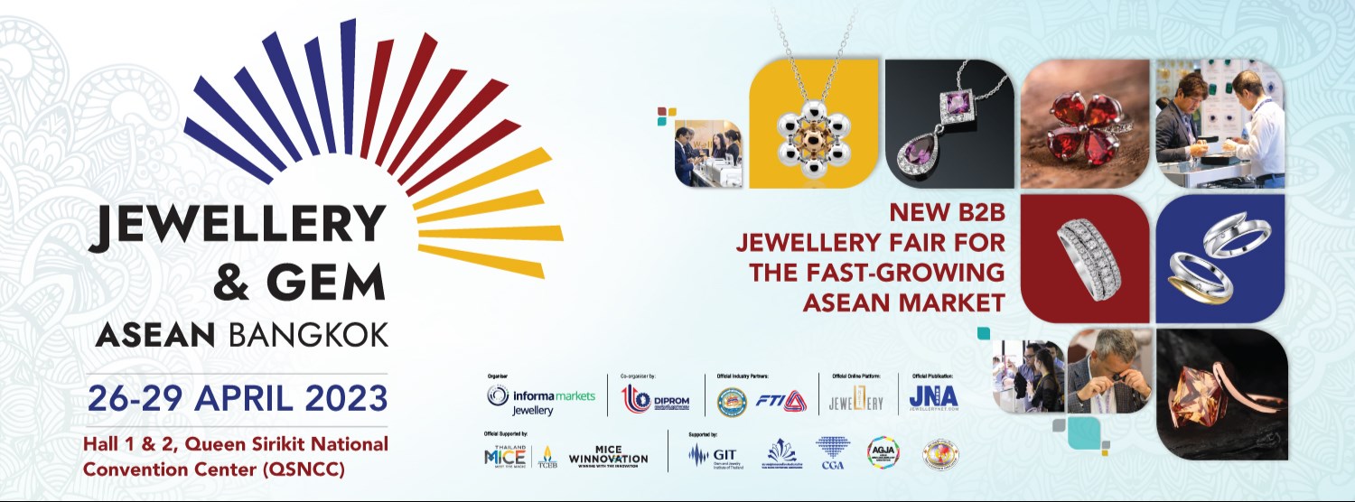 Jewellery & Gem ASEAN Bangkok 2023 Zipevent