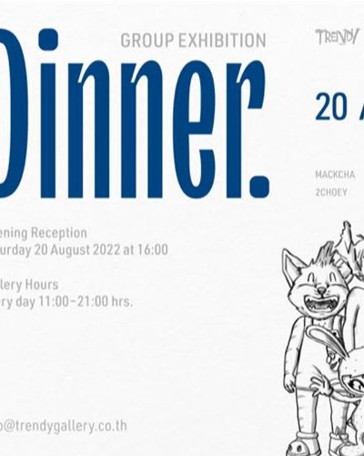 DINNER group exhibition Zipevent