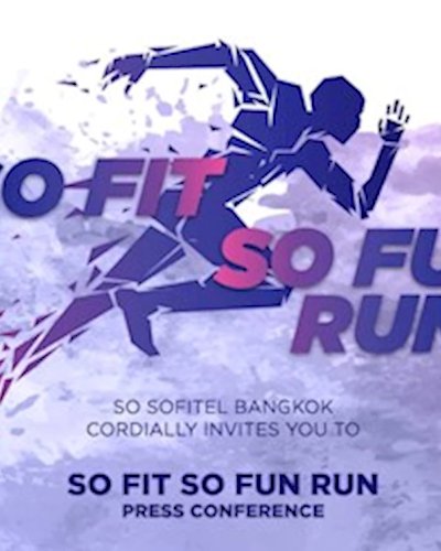 SO Fit SO Fun Run Press Conference Zipevent
