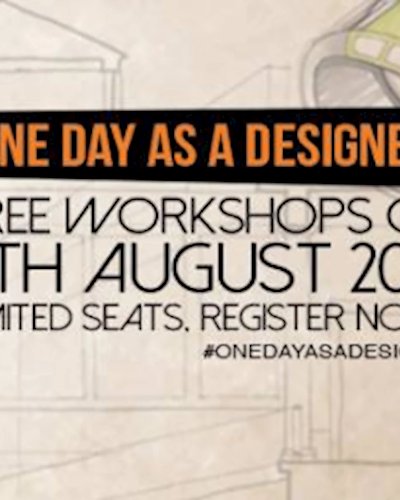 ONE DAY AS A DESIGNER | FREE DESIGN WORKSHOPS Zipevent