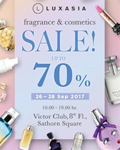FRAGRANCE & COSMETICS SALE UP TO 70% Zipevent
