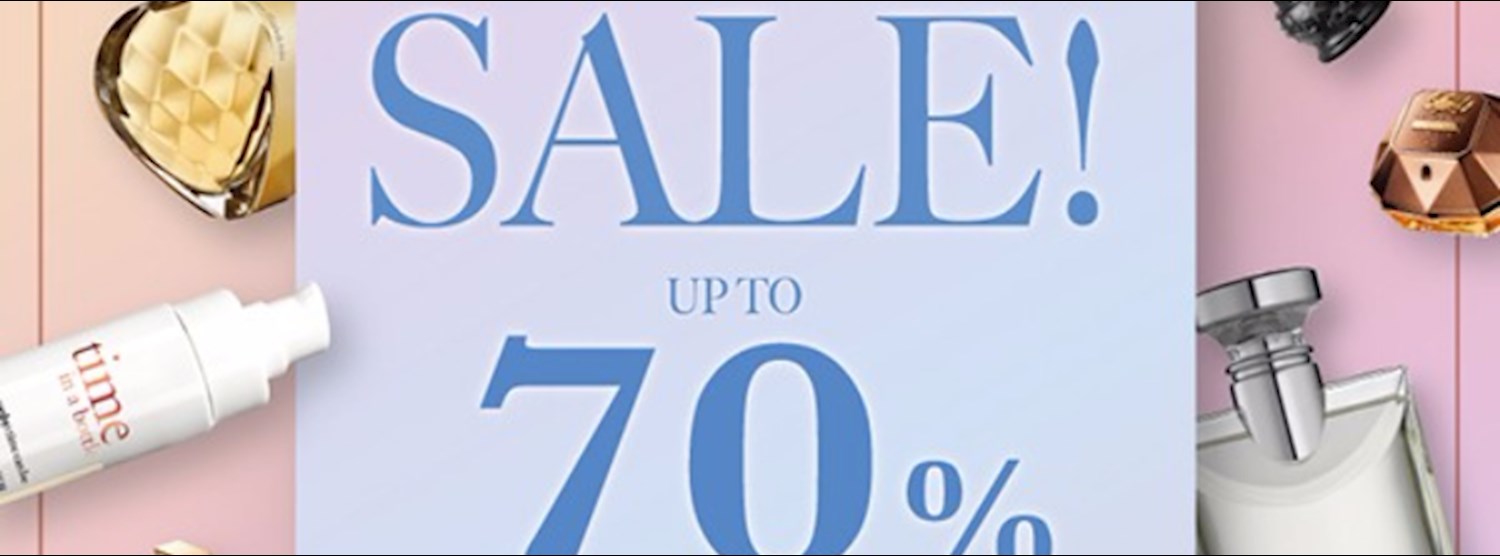 FRAGRANCE & COSMETICS SALE UP TO 70% Zipevent