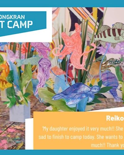Online Songkran Art Camp for 4-6 year olds Zipevent