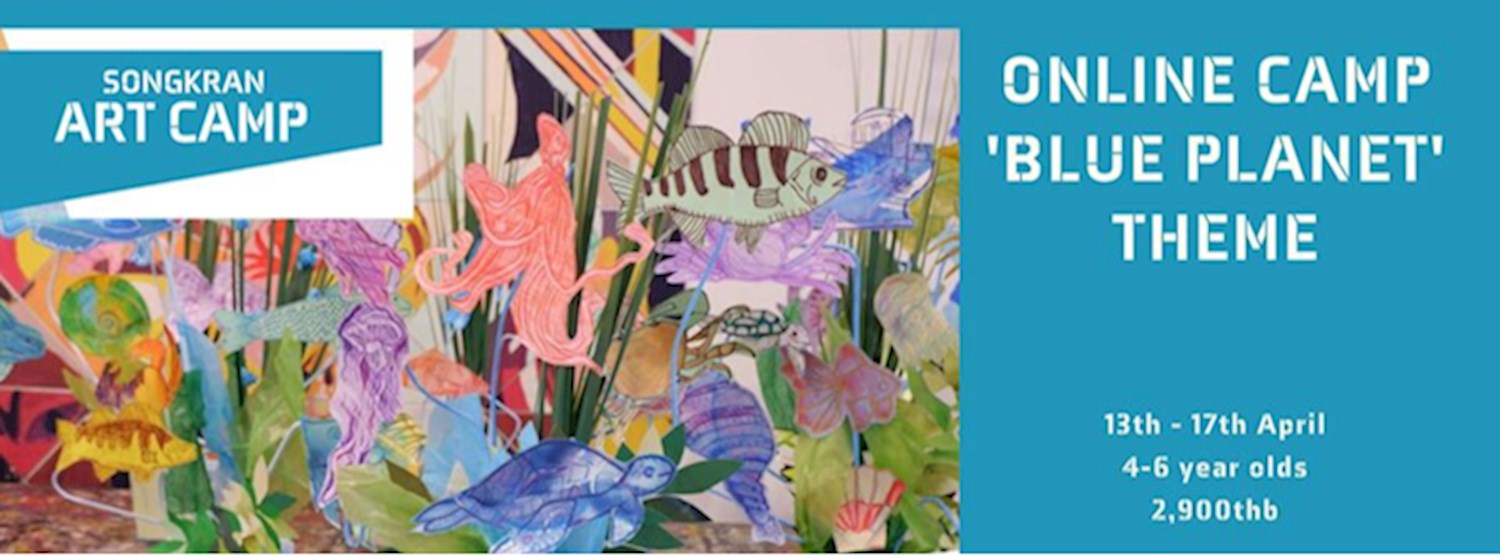 Online Songkran Art Camp for 4-6 year olds Zipevent