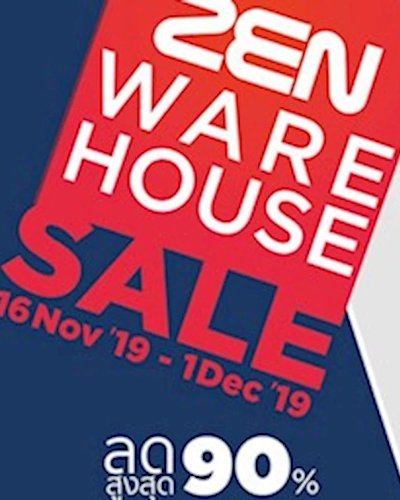 ZEN Warehouse Sale Zipevent