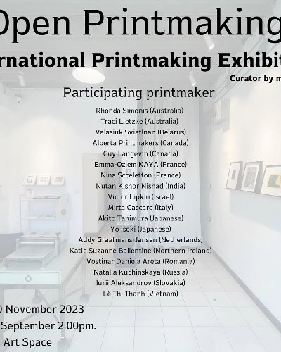 Open printmaking Zipevent