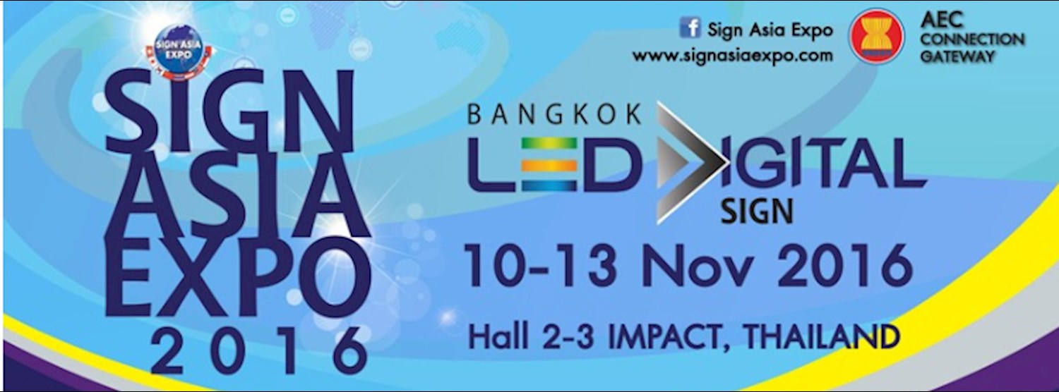Sign Asia Expo 2016 Zipevent