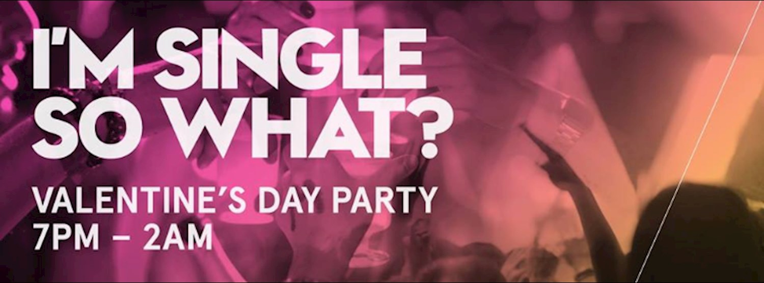 I'm Single, So What? Valentine's Day Party Zipevent