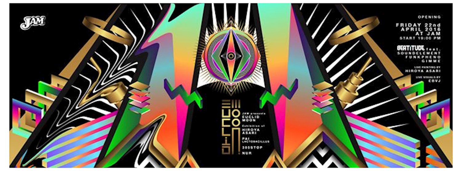 EUCLID MOON - Exhibition by Hiroya Asari, Pai/Lactobacillus, 305Stop & Nur Zipevent