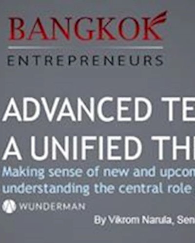 Bangkok Entrepreneurs! Advanced Technology Zipevent