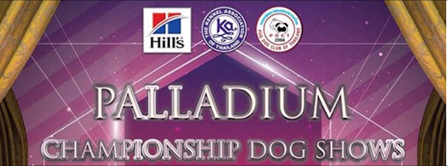 Palladium Championship Dog Show by Pug Dog Club Of Thailand Zipevent