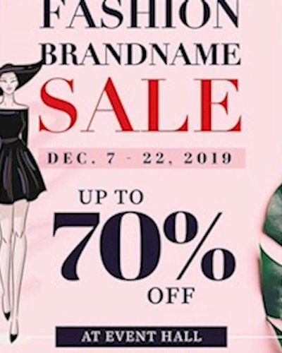 Fashion Brand Name Sale Zipevent