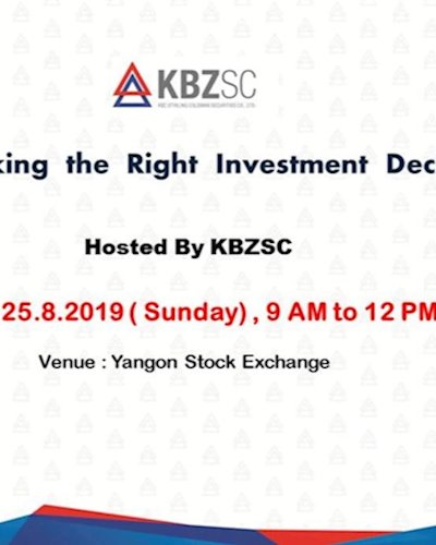 Making the Right Investment Decision Zipevent