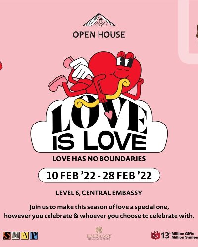 Open House | Love is Love : Love has no boundaries  Zipevent