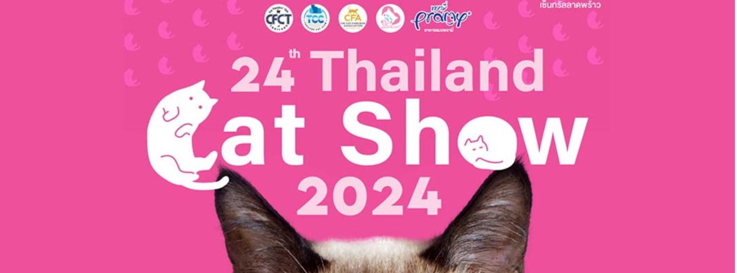 24th Thailand Cat Show 2024 Zipevent