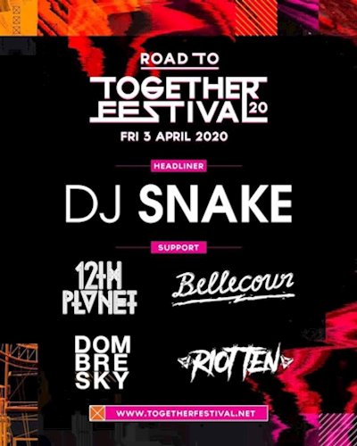 (ยกเลิก/Canceled)  TOGETHER FESTIVAL 2020 Zipevent