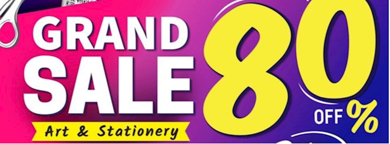 Art & Stationery GRAND SALE Zipevent