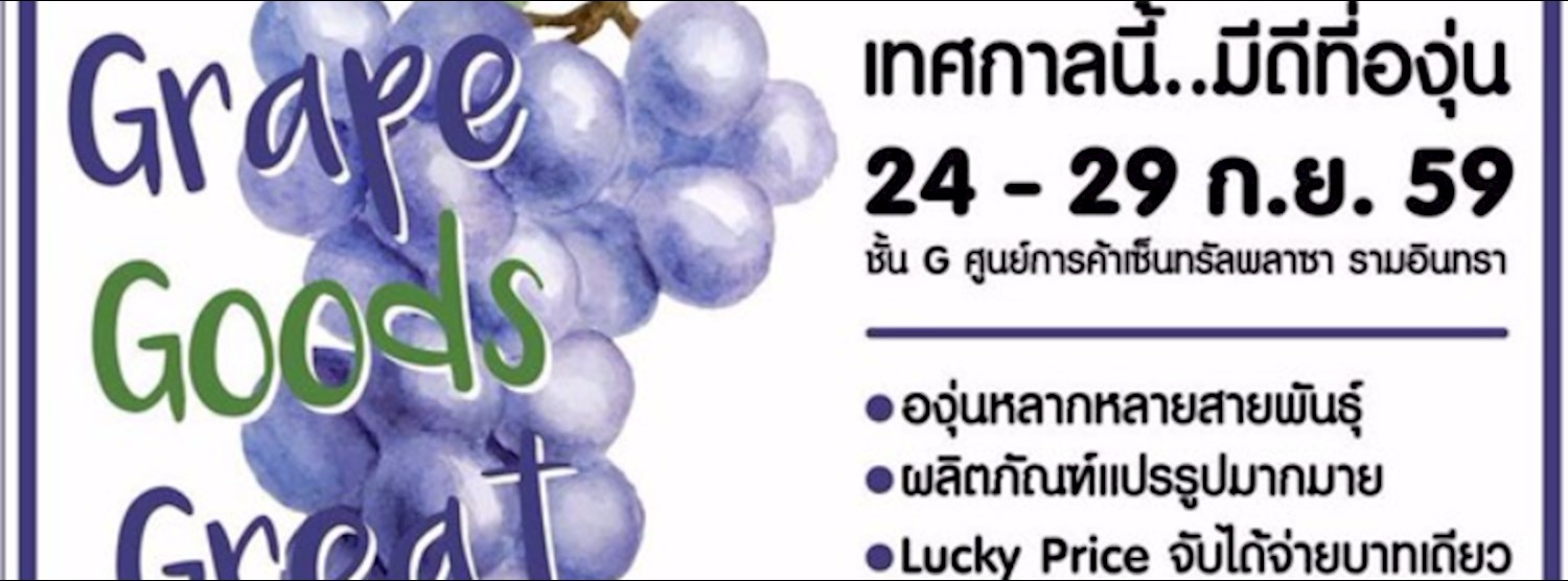 Grape Goods Great @ CentralPlaza Ramindra Zipevent