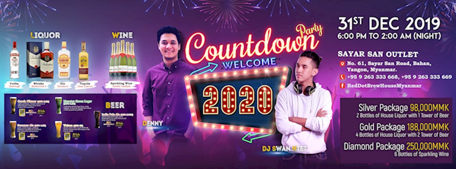 RedDot Countdown Party Zipevent