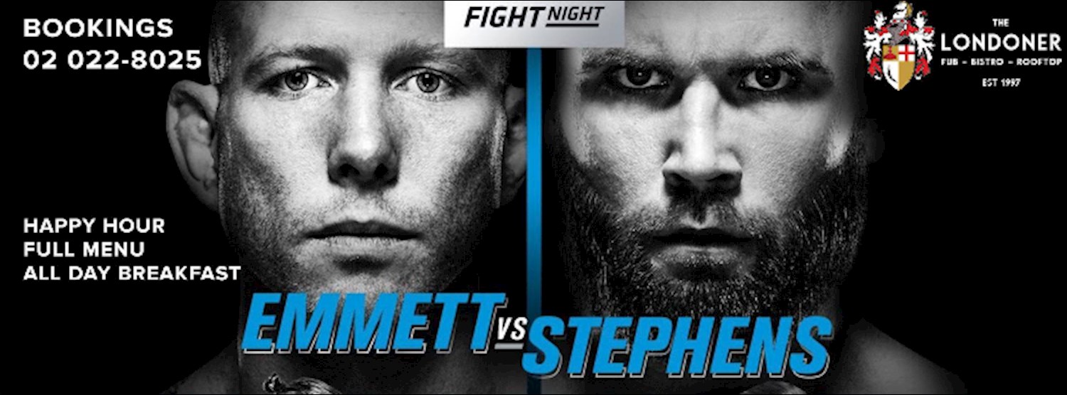 UFC on Fox: Emmett Vs. Stephens Zipevent