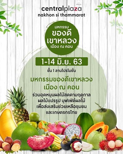 มหกรรมของดีเขาหลวงเมือง ณ คอน Zipevent