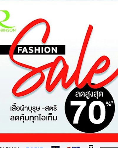 Robinson Fashion Sale Zipevent