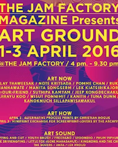ART GROUND / the Jam Factory Magazine Zipevent