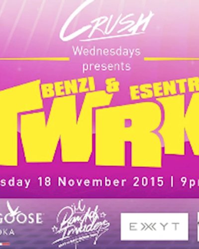 CRUSH Wednesday's presents ★ TWRK ★ NOV 18 ◉ KU DÉ TA Bangkok Zipevent