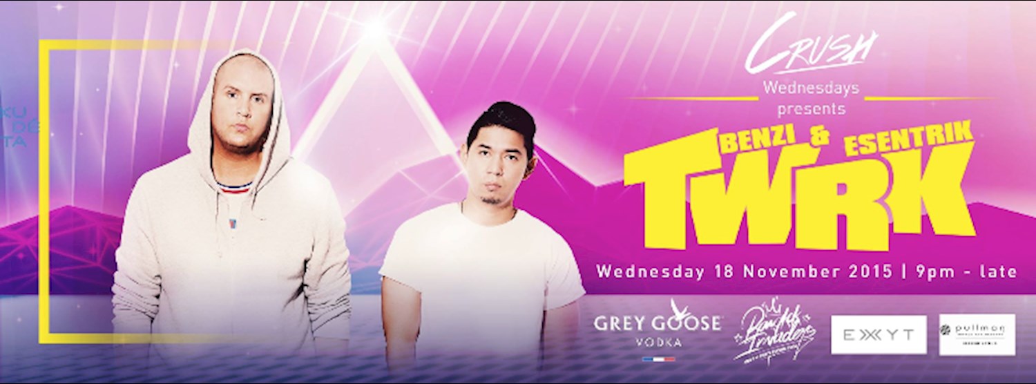 CRUSH Wednesday's presents ★ TWRK ★ NOV 18 ◉ KU DÉ TA Bangkok Zipevent