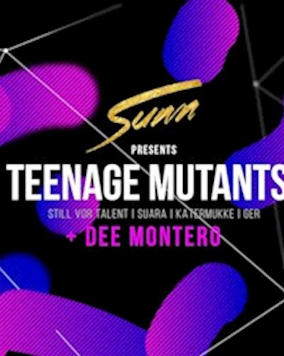 Sunn Pres. Teenage Mutants Zipevent