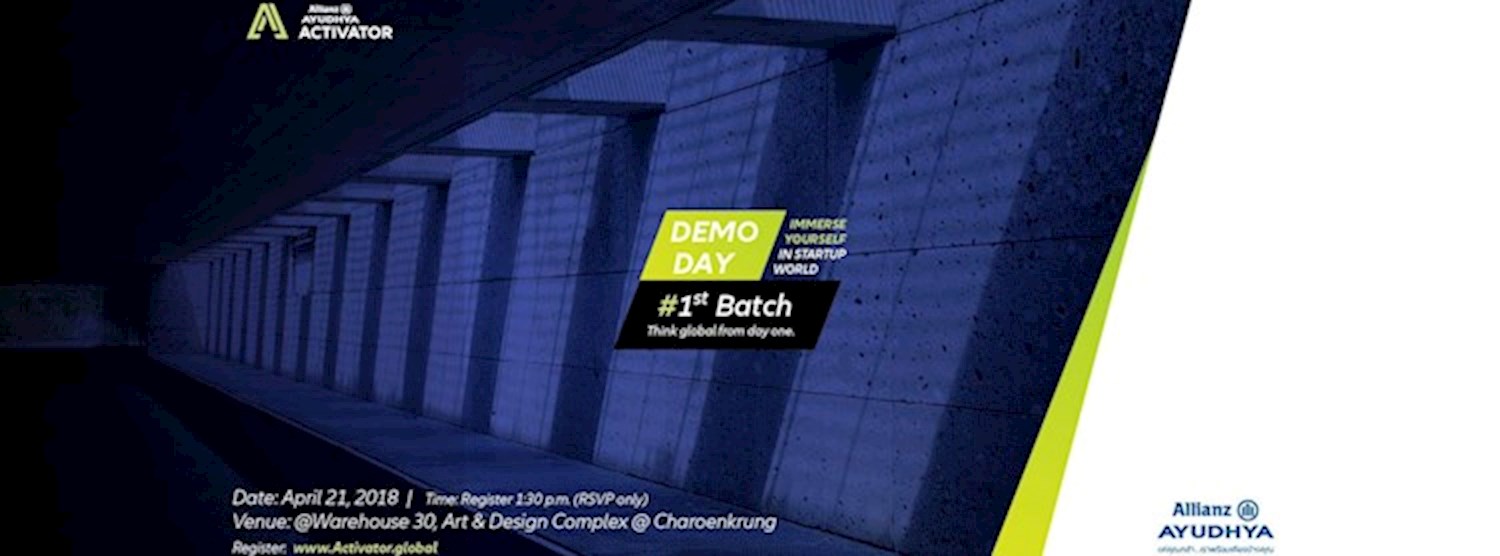 DEMO DAY #1st BATCH think global from day one. Zipevent