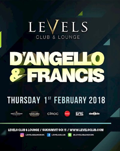 D'Angello & Francis at Levels l 1 February 2018 Zipevent