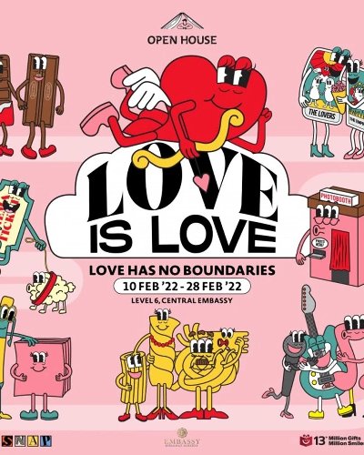 Love is Love : Love has no boundaries Zipevent