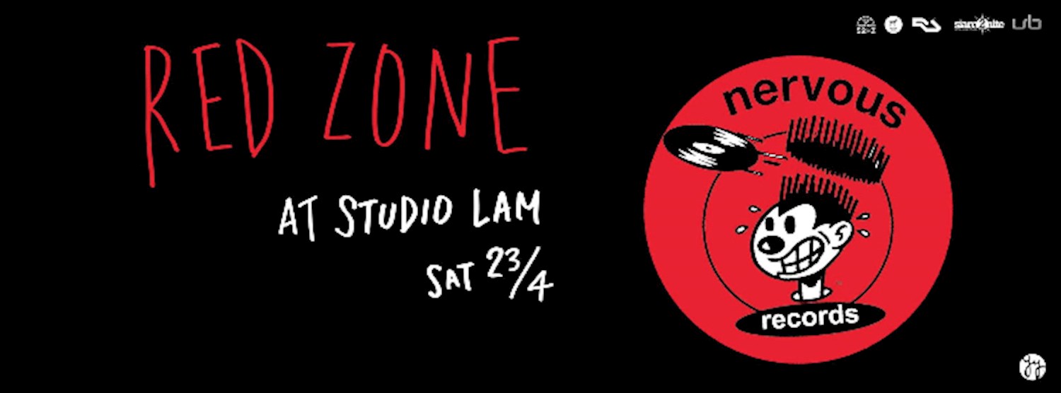 Red Zone at Studio Lam with Commodore (Nervous Records, NYC) Zipevent