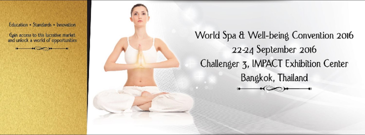 World Spa & Well-being Convention 2016 Zipevent
