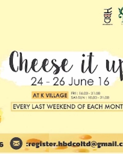 "Cheese It Up" Urban Eatery at Kvillage  Zipevent