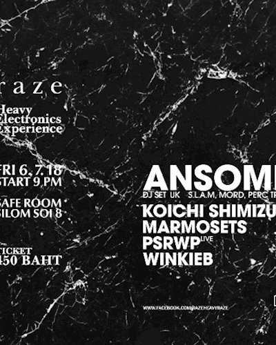 RAZE | Heavy Electronics Experience w/ Ansome and more. Zipevent