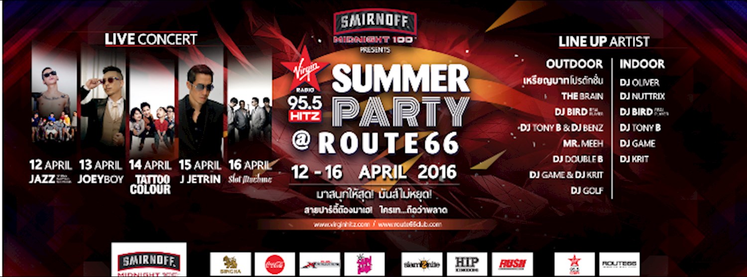 Smirnoff Midnight 100 presents 95.5 Virgin Hitz Summer Party Zipevent