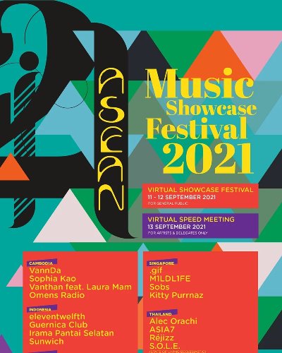 ASEAN Music Showcase Festival 2021 Zipevent