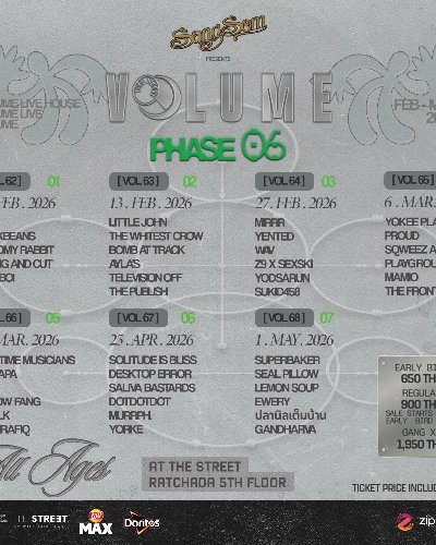 VOLUME LIVEHOUSE PHASE 6 Zipevent