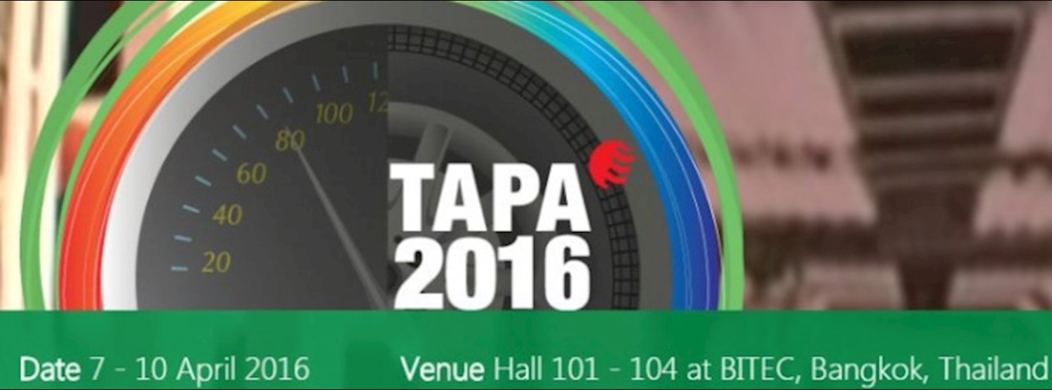 Thailand Auto Parts & Accessories 2016 (TAPA 2016) Zipevent