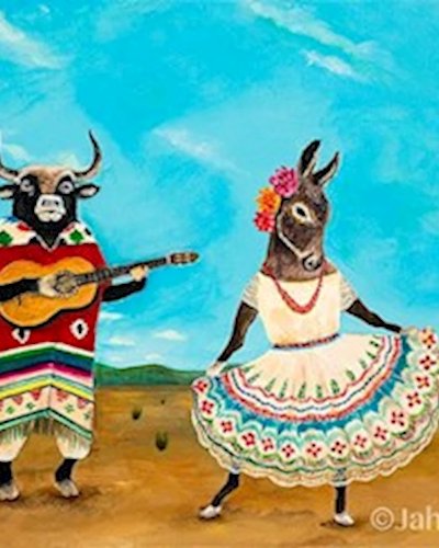 The Missing Burro - Found! Mexican Pop-up Fiesta at Whiteline Zipevent