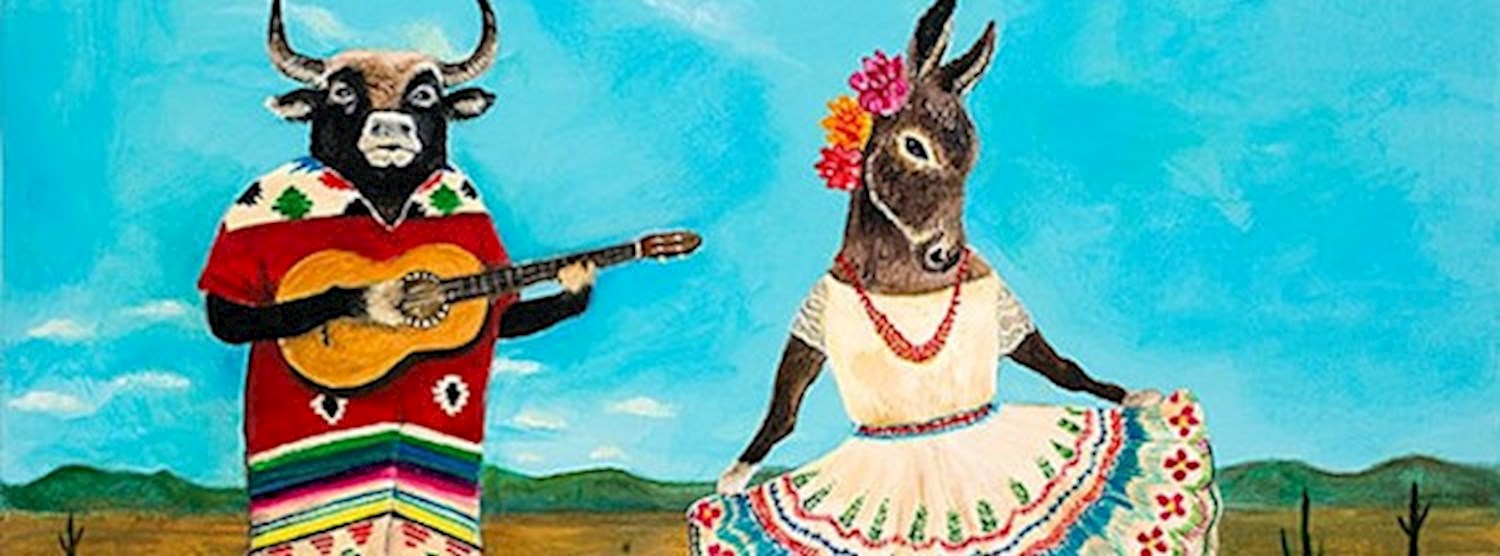 The Missing Burro - Found! Mexican Pop-up Fiesta at Whiteline Zipevent